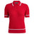 Women's Summer Friday Textured Knit Polo - Lava