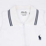 Women's Active Cable Sleeveless 1/4 Zip Polo - Fairway Styles