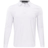 Melange Ice Nylon Long Sleeve Polo