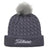 Cable Knit Pom Pom Hat - Fairway Styles