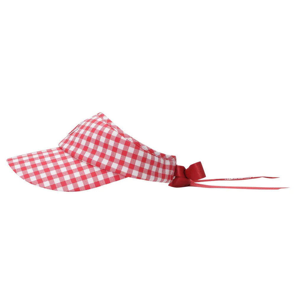 Women's High Top Check Visor