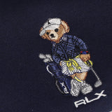 Women's Polo Bear Fleece Long Sleeve Polo