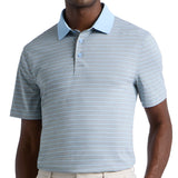 Herringbone Stripe Tech Jersey Polo