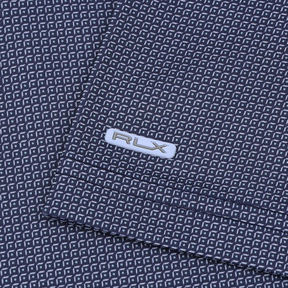 Lightweight Airflow Print Polo