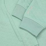 Quilted Double-Knit 1/2 Zip Pullover