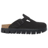 Women's Boston Chunky Sandals - Suede Leather