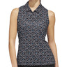 Women's Ultimate365 Printed Ottoman Climacool Sleeveless Polo