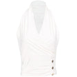 Women's Gia Sleeveless Wrap Top - Fairway Styles