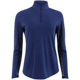 Women's 1/4 Zip Mock Neck Pullover - Solid