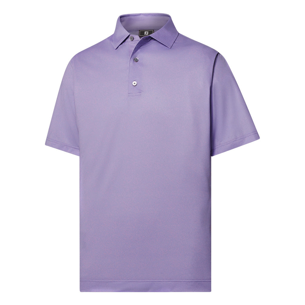 Speckle Print Lisle Polo