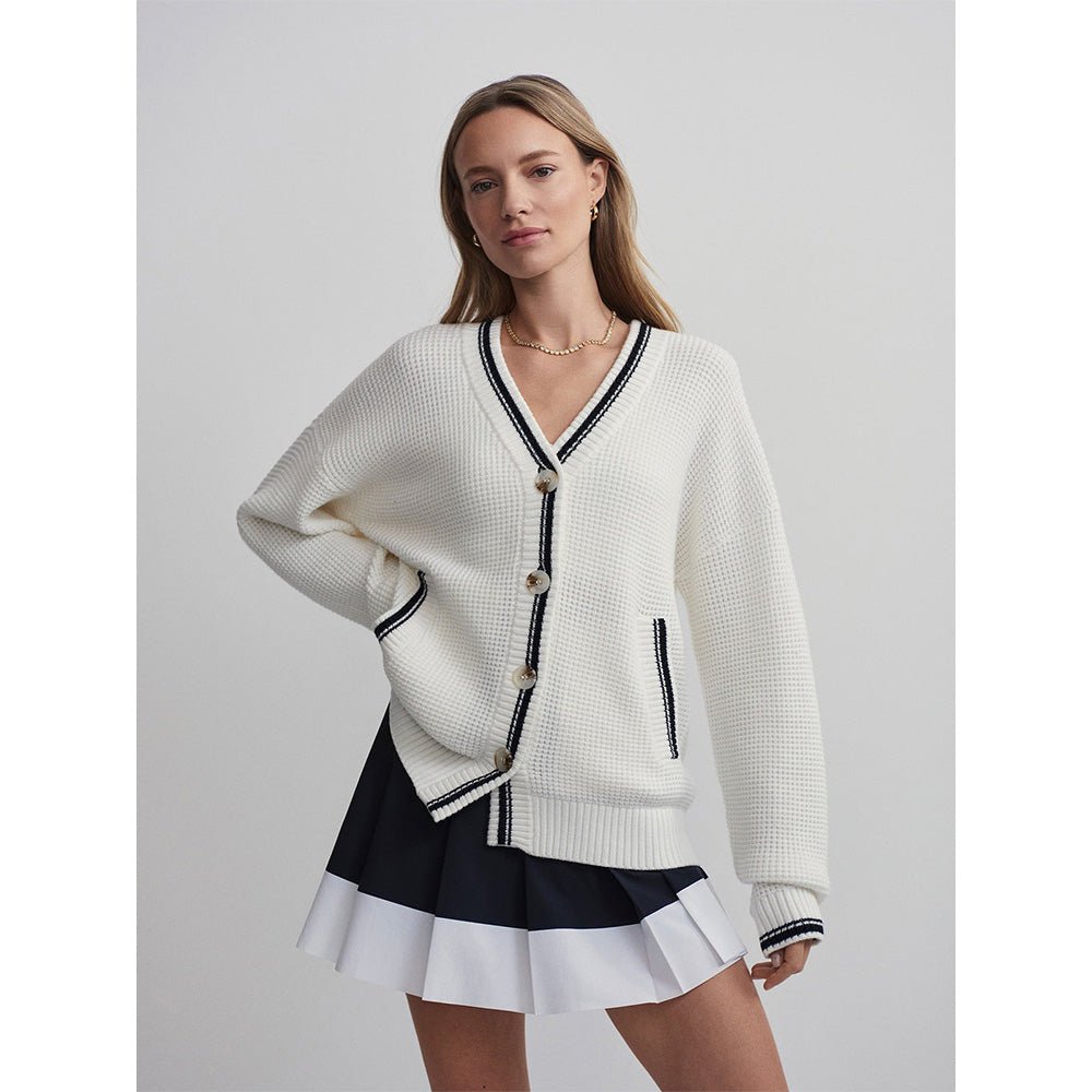 Women's Coniston Boxy Knit Cardigan - Fairway Styles