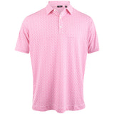 Allover Floral Lisle Polo