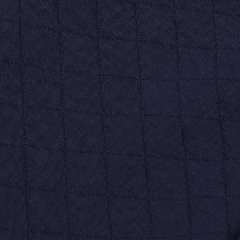 Quilted Double Knit 1/2 Zip Pullover