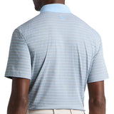 Herringbone Stripe Tech Jersey Polo