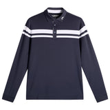 Kenny Stripe Long Sleeve Polo