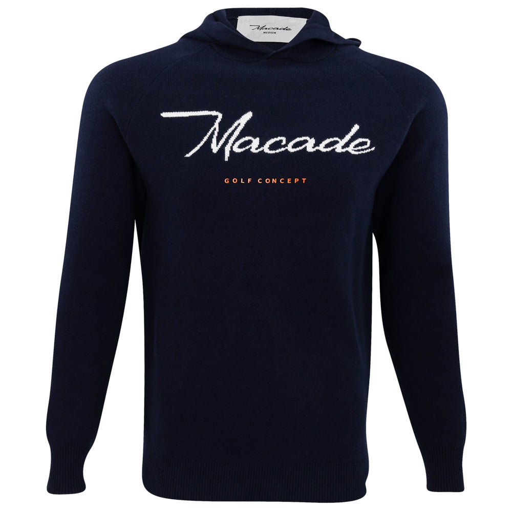 Signature Knit Hooded Pullover