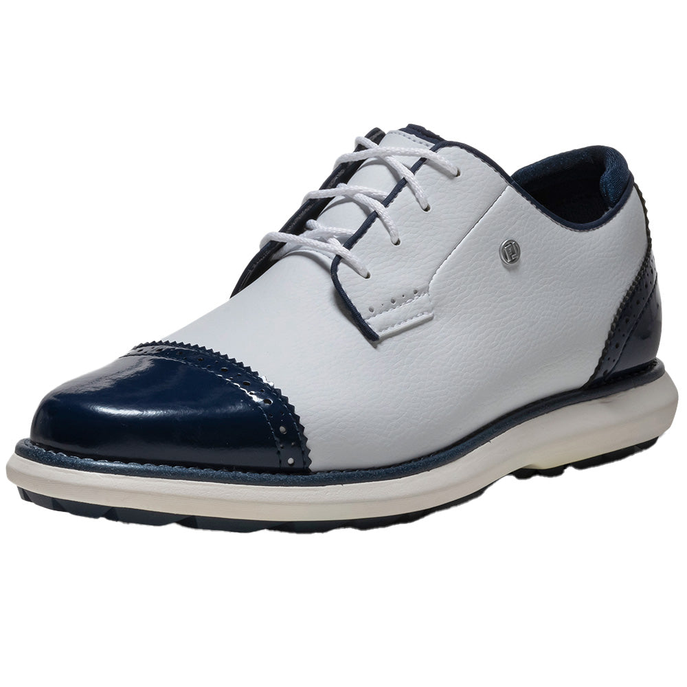 Women's Traditional Cap Toe Spikeless Golf Shoes