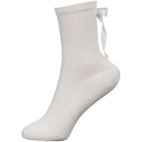 Women's Check Ribbon Socks