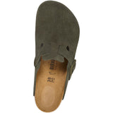 Women's Boston Sandals - Suede Leather