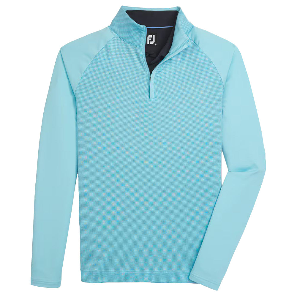 Tonal Dot Block 1/4 Zip Mid Layer