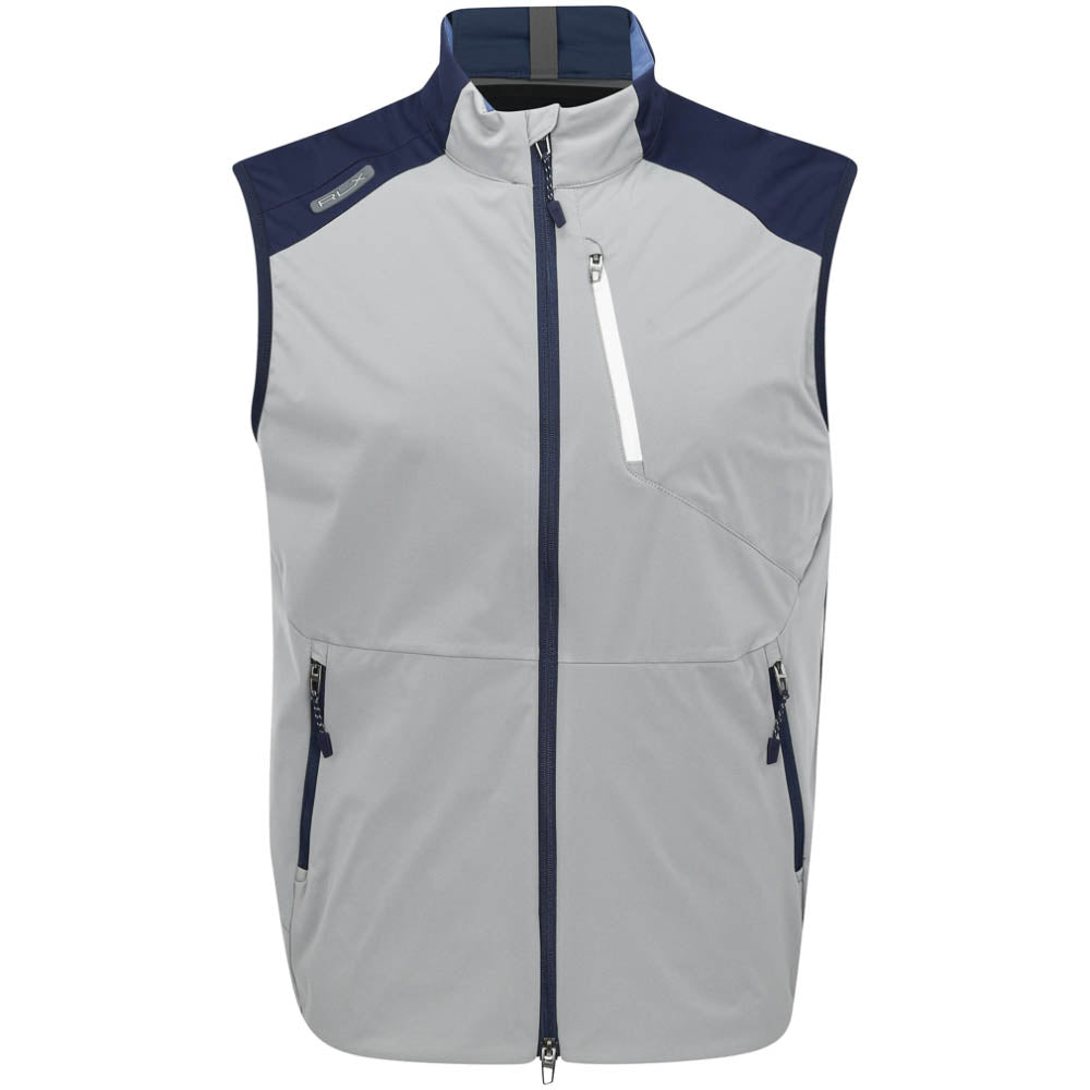 Color-Blocked Packable Vest