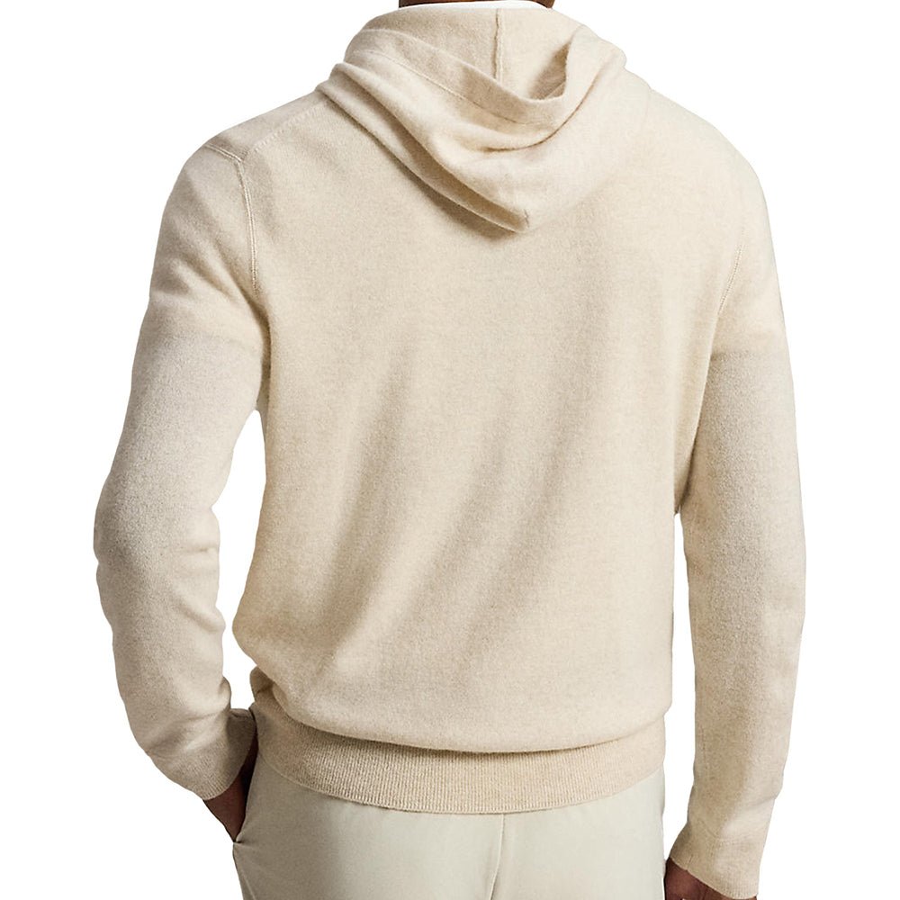 Washable Cashmere Hooded Sweater