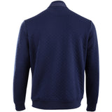 Quilted Double Knit 1/2 Zip Pullover
