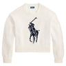 Women's Big Pony Cotton Crewneck Sweater