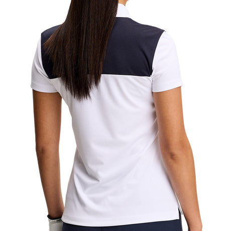 Women's Rose Tour Tech Colourblock Polo - Fairway Styles