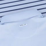 Performance Pique Tailored Fit Striped Polo
