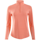 Women's Long Sleeve Mock Neck Top - Solid
