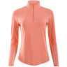 Women's Long Sleeve Mock Neck Top - Solid