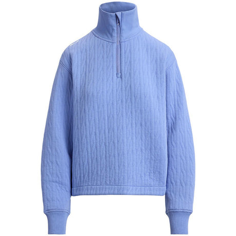 Women's Cable - Quilted 1/4 Zip Pullover - Fairway Styles