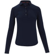 Women's Scarlett Long Sleeve Polo - Fairway Styles