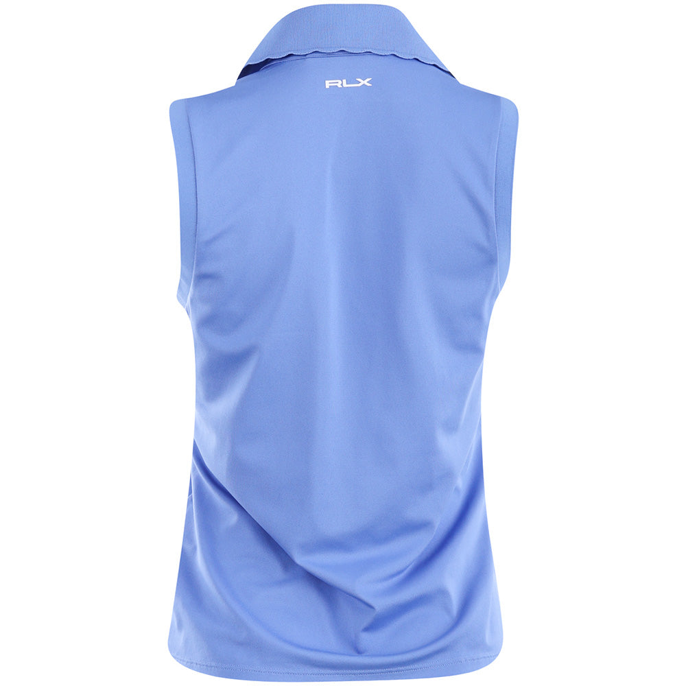 Women's Air Tech Sleeveless Scallop Placket Polo