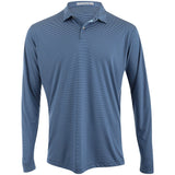 Featherweight Stripe Long Sleeve Polo