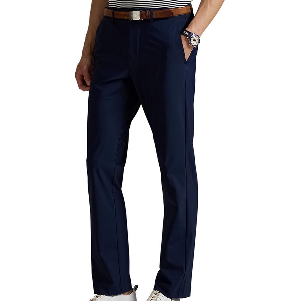 Stretch Knit Woven Pants