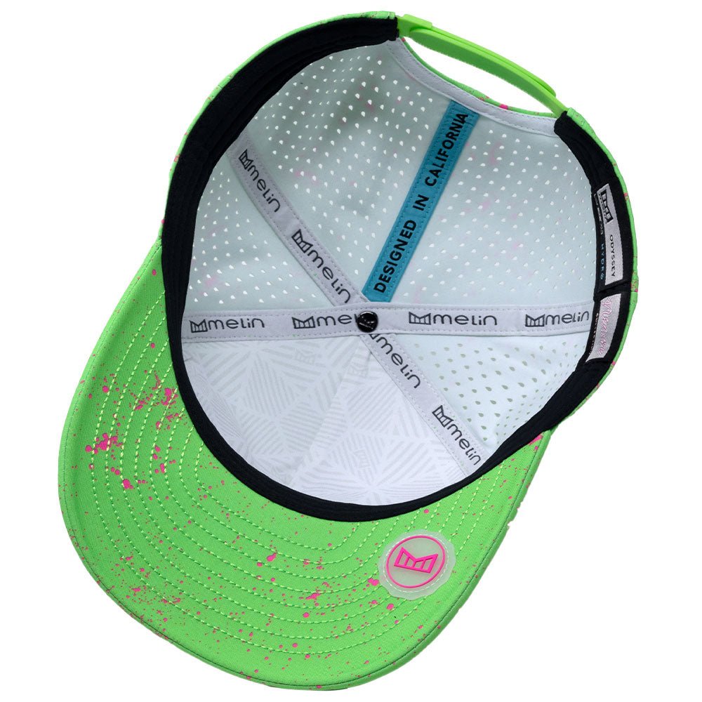 Melin Odysea Stacked Neon Drip Hydro Hat - Fairway Styles