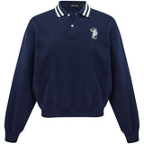 Women's Polo Bear Fleece Long Sleeve Polo