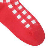 Women's Check Ribbon Socks