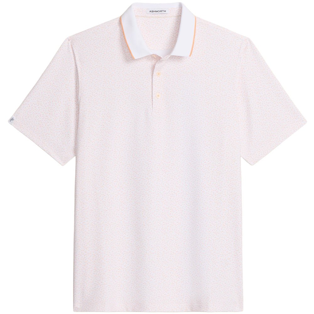 Micro Floral Polo - Fairway Styles