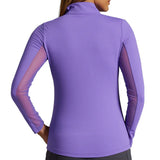 Women's Long Sleeve Mock Neck Top - Solid