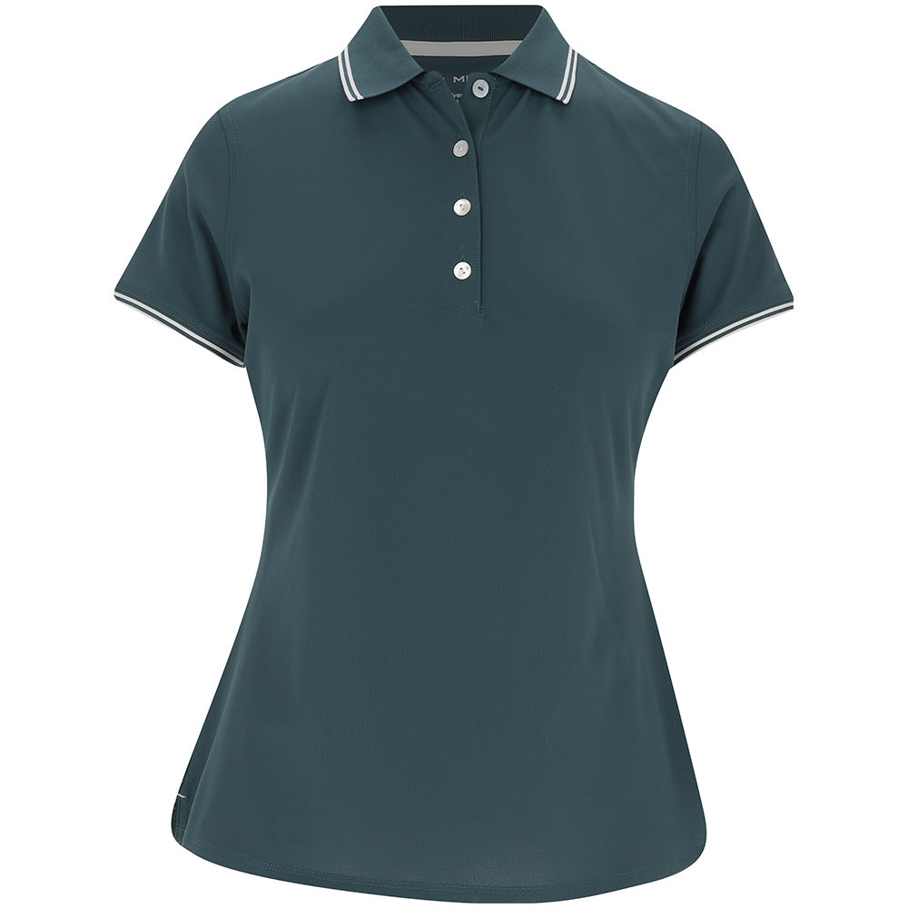 Peter Millar Women's Canterbury Tipped Sport Mesh Polo Fairway Styles