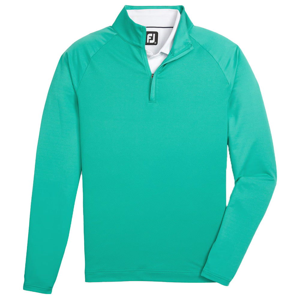 Tonal Dot Block 1/4 Zip Mid Layer