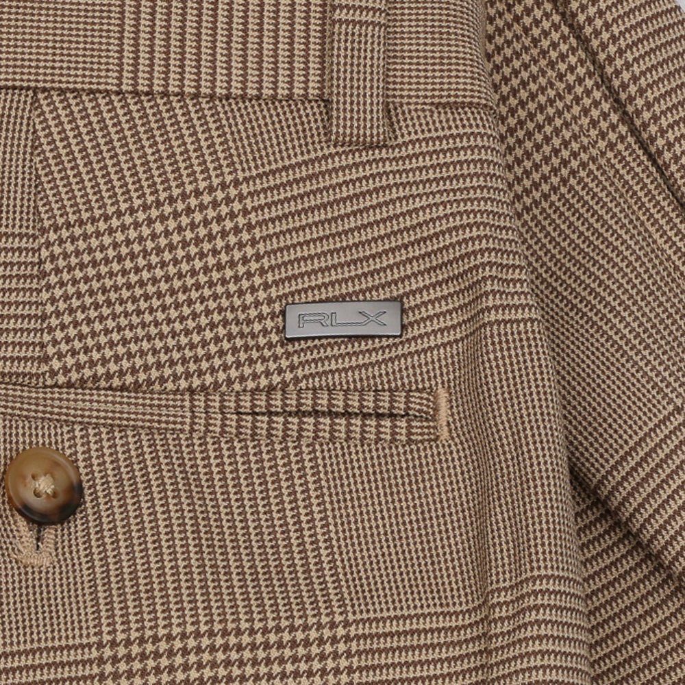 Plaid Performance Wool-Blend Pants