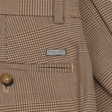 Plaid Performance Wool-Blend Pants