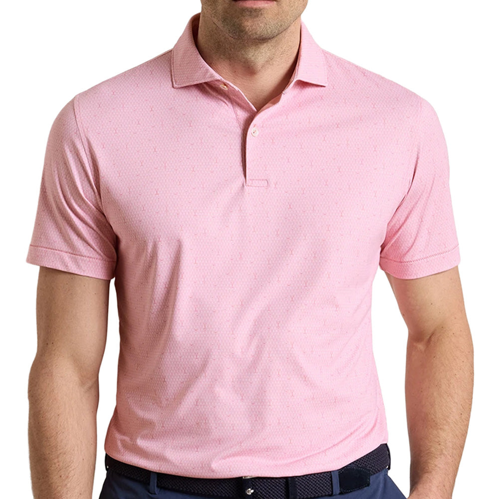 Featherweight Gingham Performance Polo