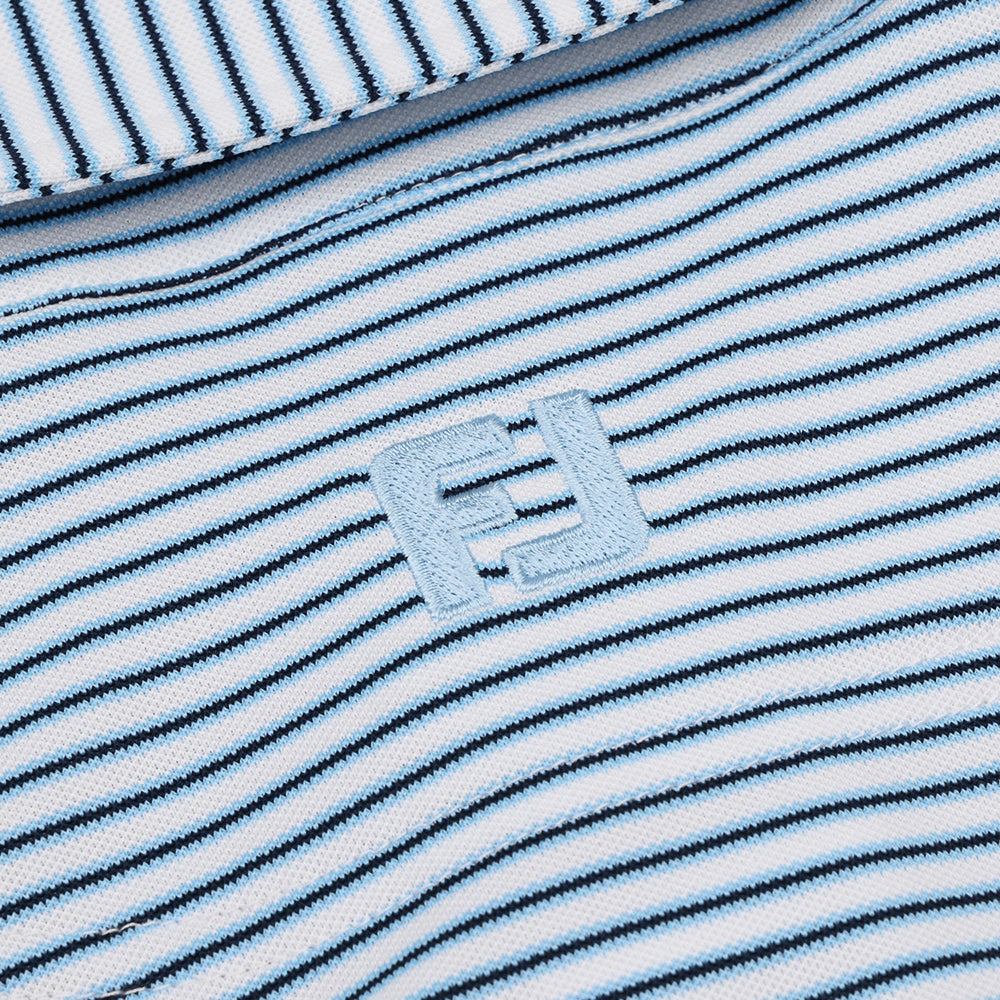 Multi-Stripe Pique Athletic Fit Polo