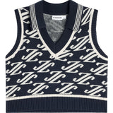 Women's Phoebe Jacquard Knit Polo Vest