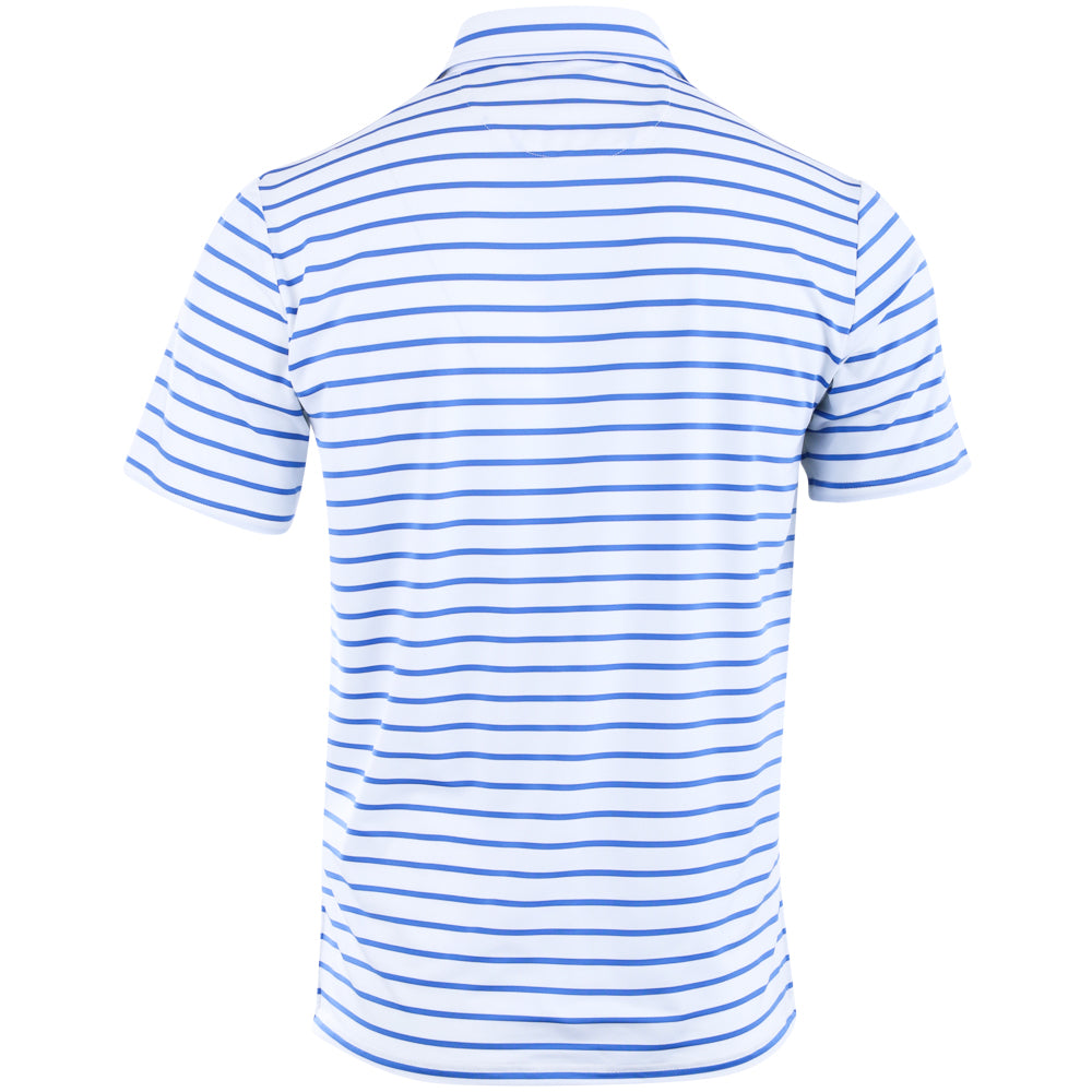 Lightweight Airflow Center Stripe Polo